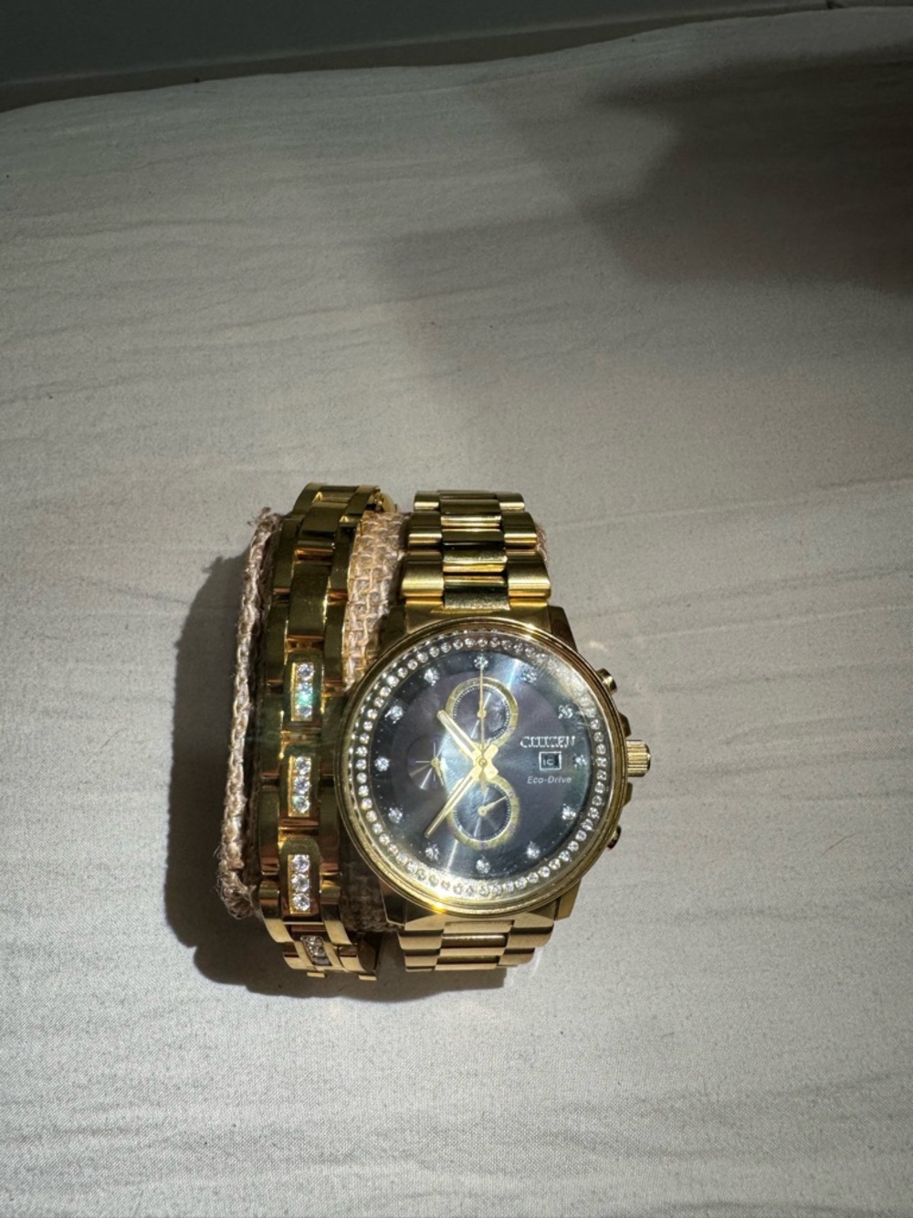 Citizen Men's Watch Boxed Set Nighthawk Chronograph FB3002-61E